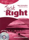 Just Right Upper Intermediate: Workbook with Key and Audio CD - Book