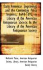 Early American Engravings and the Cambridge Press Imprints, 1640-1692, in Library of the American an - Book