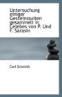 Untersuchung Einiger Gesteinssuiten Gesammelt in Celebes Von P. Und F. Sarasin - Book