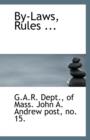 By-Laws, Rules ... - Book