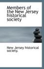 Members of the New Jersey Historical Society - Book
