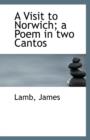 A Visit to Norwich; A Poem in Two Cantos - Book