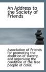 An Address to the Society of Friends - Book