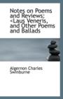 Notes on Poems and Reviews - Book