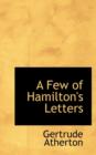 A Few of Hamilton's Letters - Book