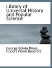 Library of Universal History and Popular Science - Book