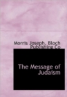 The Message of Judaism - Book