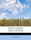 Old Greek Education - Book
