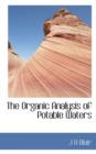 The Organic Analysis of Potable Waters - Book