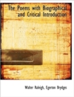 The Poems with Biographical and Critical Introduction - Book