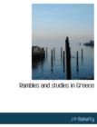 Rambles and Studies in Greece - Book