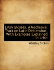 Lrish Glosses : A Mediaeval Tract on Latin Declension, with Examples Explained in Lrish - Book