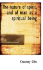 The Nature of Spirit, and of Man as a Spiritual Being - Book