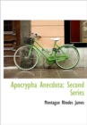 Apocrypha Anecdota : Second Series - Book