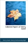 Collected Papers of Henry Sweet - Book