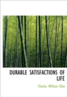 Durable Satisfactions of Life - Book