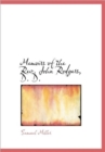 Memoirs of the REV. John Rodgers, D. D. - Book