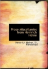 Prose Miscellanies from Heinrich Heine - Book