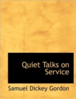 Quiet Talks on Service - Book