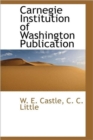 Carnegie Institution of Washington Publication - Book