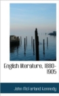 English Literature, 1880-1905 - Book