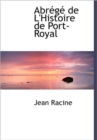 Abr G de L'Histoire de Port-Royal - Book