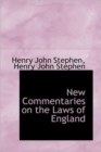 New Commentaries on the Laws of England - Book