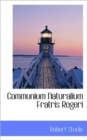 Communium Naturalium Fratris Rogeri - Book