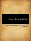 Prose Life of Strafford - Book