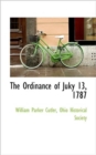 The Ordinance of Juky 13, 1787 - Book