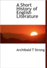 A Short History of English Literature - Book