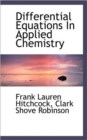 Differential Equations in Applied Chemistry - Book