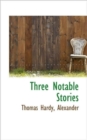 Three Notable Stories - Book