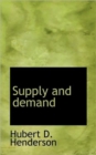 Supply and Demand - Book