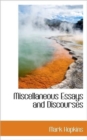 Miscellaneous Essays and Discourses - Book
