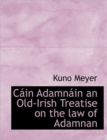 C in Adamn in an Old-Irish Treatise on the Law of Adamnan - Book