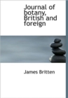 Journal of Botany, British and Foreign - Book