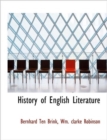 History of English Literature - Book