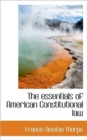 The Essentials of American Constitutional Law - Book