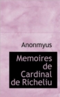 Memoires de Cardinal de Richeliu - Book