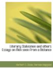 Literary Statesmen and Others Essays on Men Seen from a Distance - Book