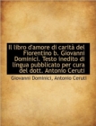 Il Libro D'Amore Di Carit del Fiorentino B. Giovanni Dominici. Testo Inedito Di Lingua Pubblicato P - Book