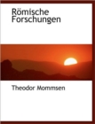 R Mische Forschungen - Book