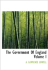 The Government of England Volume I - Book