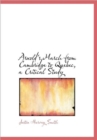 Arnold's March from Cambridge to Quebec, a Critical Study - Book