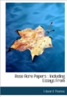 Rose Acre Papers : Including Essays from - Book