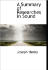 A Summary of Researches in Sound - Book