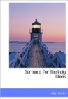 Sermons for the Holy Week - Book