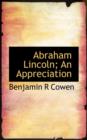 Abraham Lincoln; An Appreciation - Book