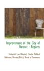 Improvement of the City of Detroit : Reports - Book
